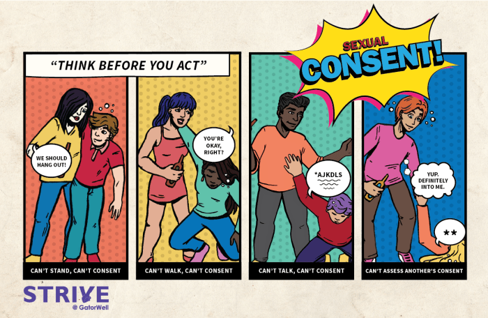 Consent sexual campaign artwork alumna launches saah featuring arts health Consent sexual campaign artwork alumna launches saah featuring arts health